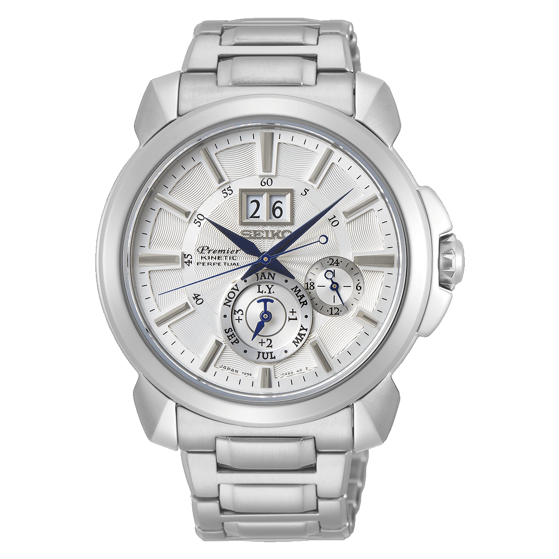 Seiko Premier Kinetic Men&#39;s Watch SNP159P1