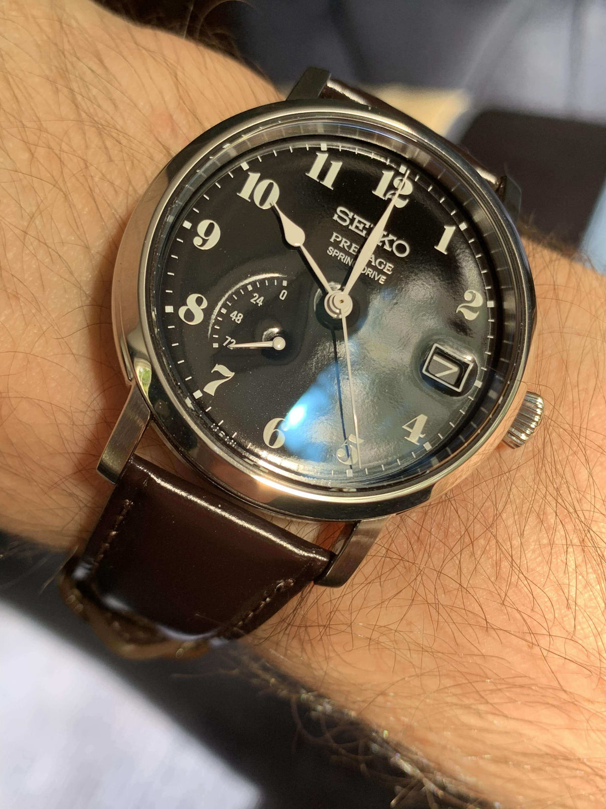 Seiko Presage Spring Drive Mens Watch SNR039J1