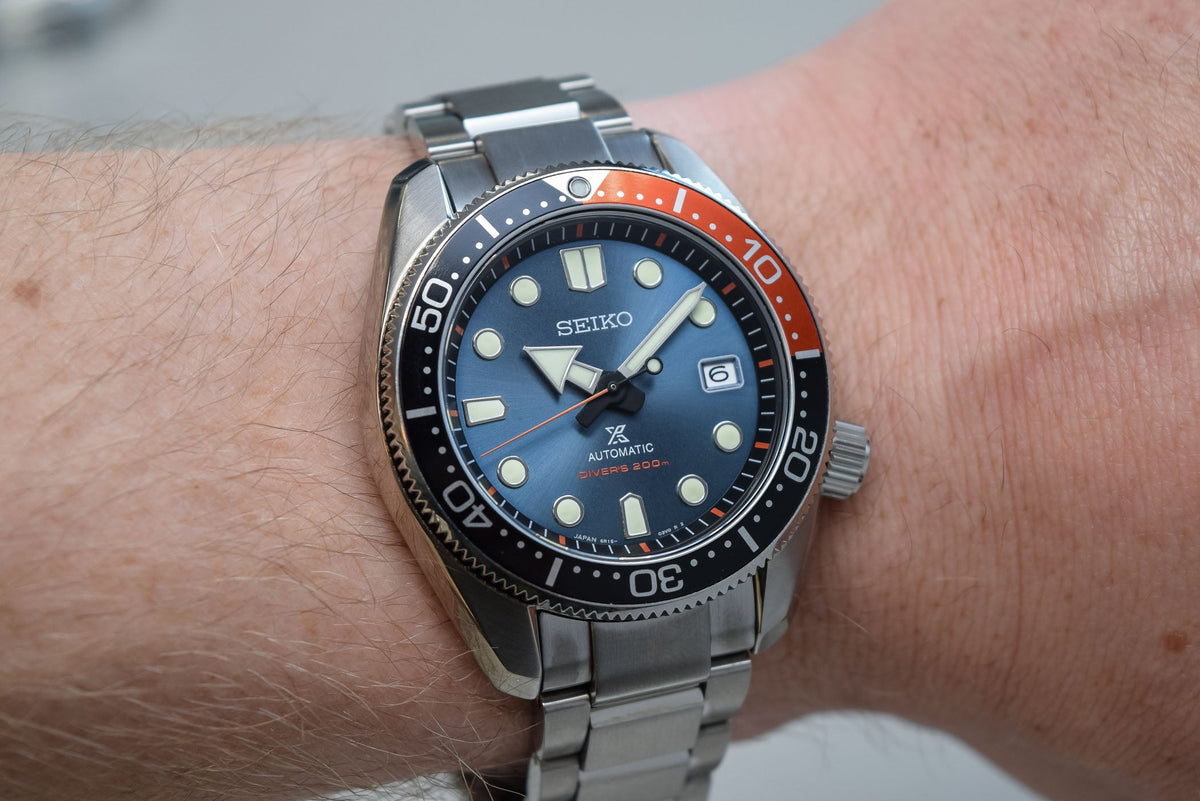 Seiko Prospex Twilight Blue Special Edition Automatic Diver Men&#39;s Watch SPB097J1