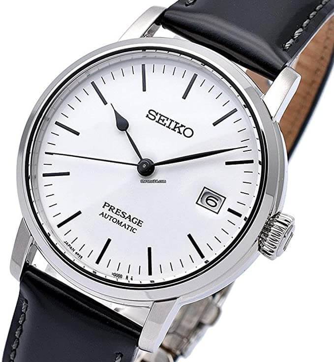 Seiko Presage Automatic Enamel Dial Men&#39;s Watch SPB113J1