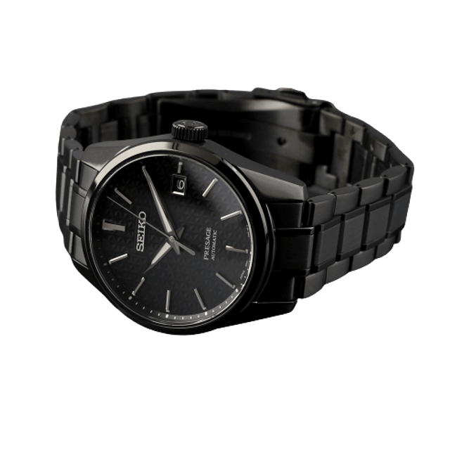 Seiko Presage Sharp Edged Automatic Limited Edition Men&#39;s Watch SPB229J1