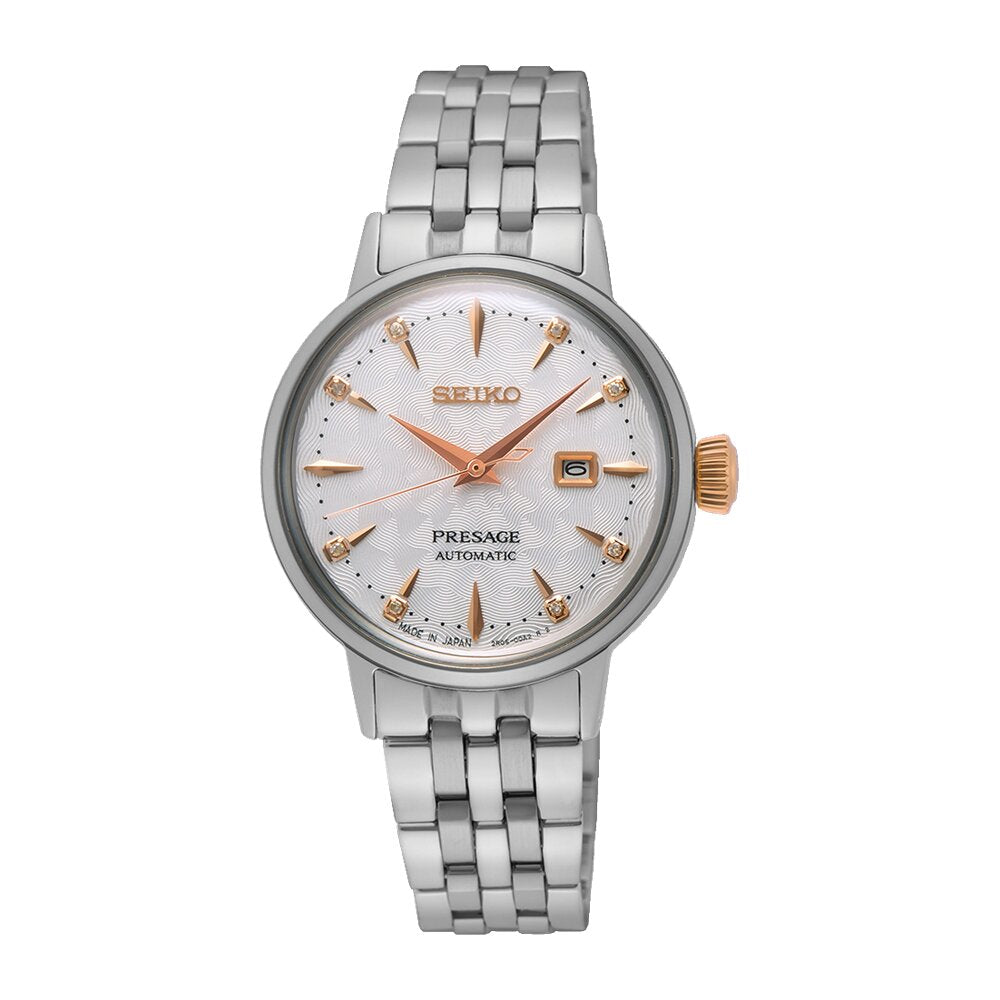 Seiko Presage Cocktail Time Clover Club Automatic Women&#39;s Watch SRE009