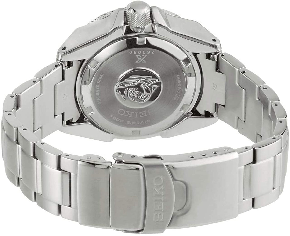 Seiko Prospex Diver&#39;s 200M &quot;Samurai&quot; Black Dial Men&#39;s Watch SRPB51K1