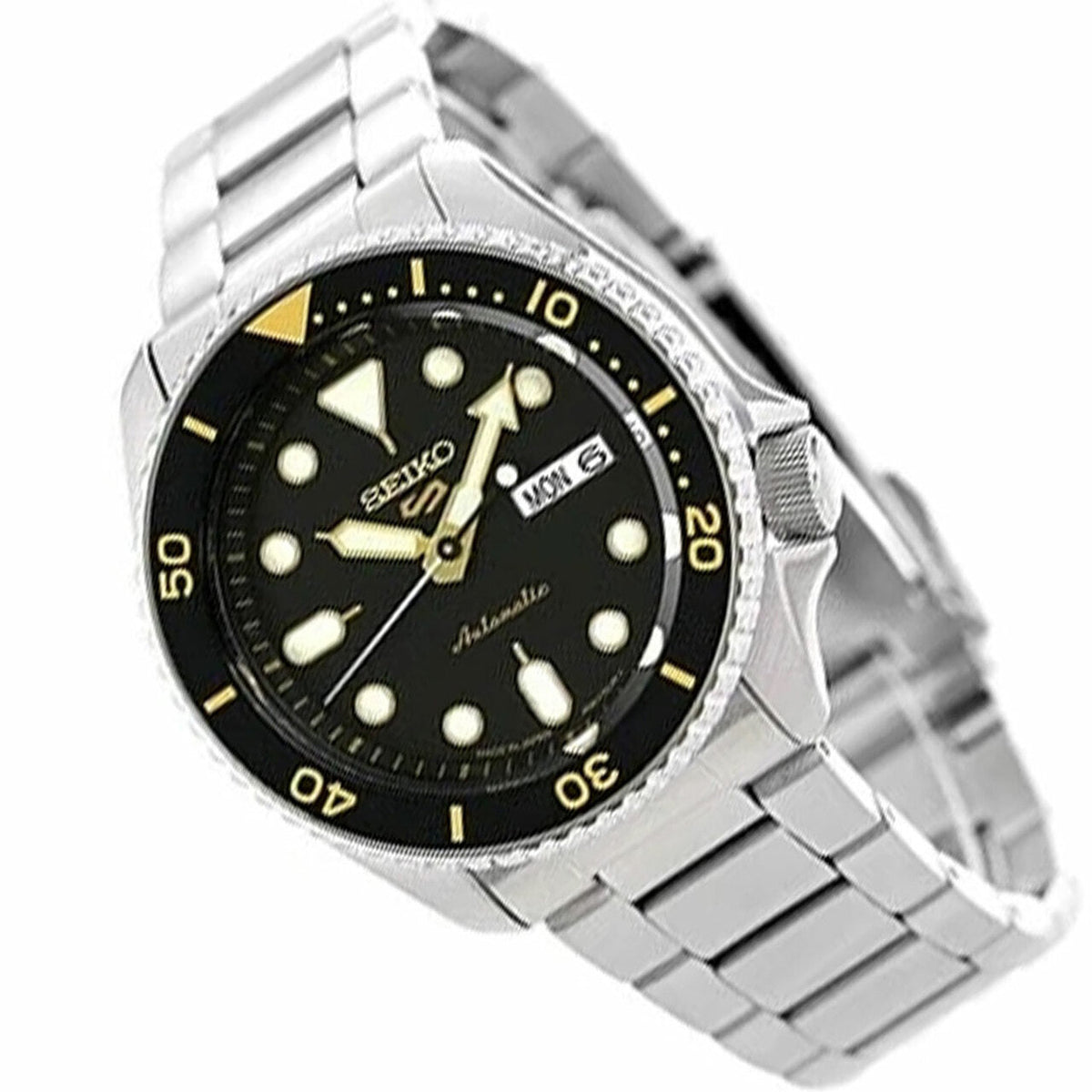 Seiko 5 Sports Automatic Black Dial Men&#39;s Watch SRPD57K1