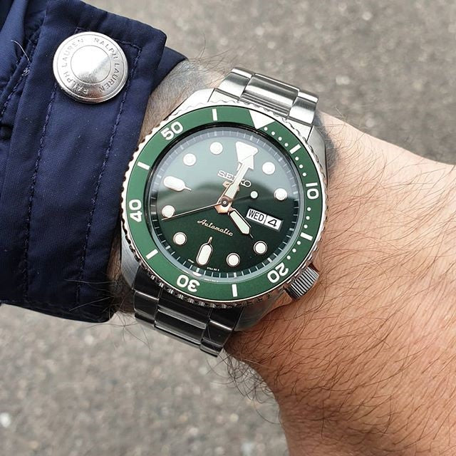 Seiko 5 Sports Analog Automatic Men&#39;s Watch SRPD63K1