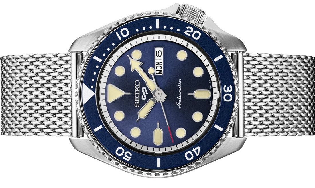 Seiko 5 Sports Automatic Blue Dial Men&#39;s Watch SRPD71K1
