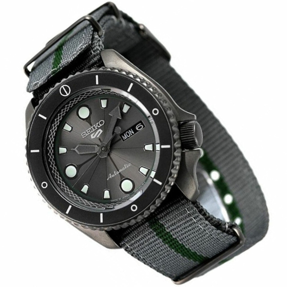 Seiko 5 Sports Shikamaru Nara Limited Edition Men&#39;s Watch SRPF75