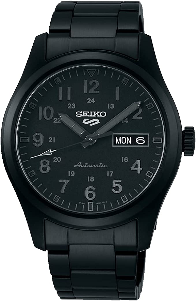 Seiko 5 Sports Stealth Automatic Men&#39;s Watch SRPJ09K1
