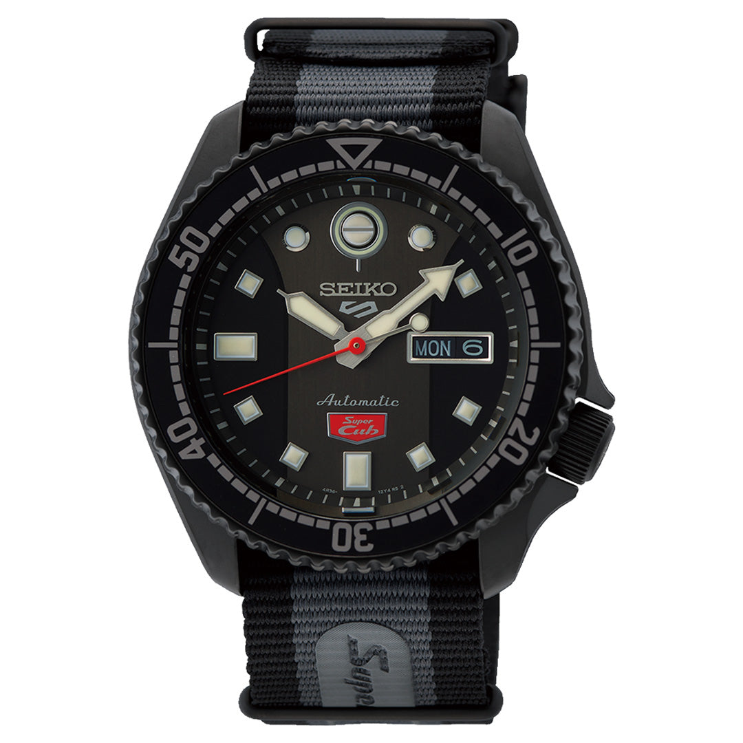 Seiko 5 Sports Super CUB - Limited Edition Automatic Men&#39;s Watch SRPJ75K1F