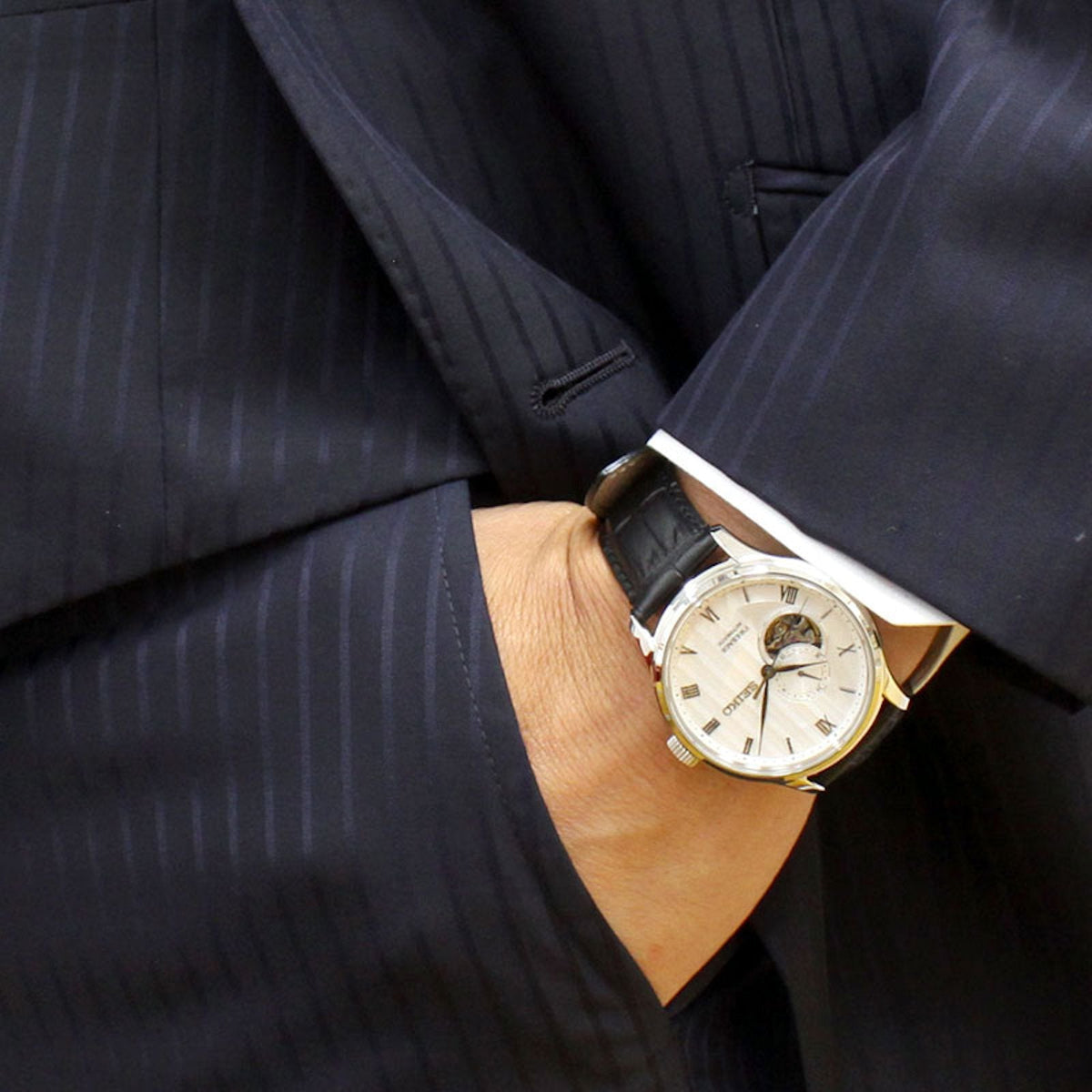 Seiko Presage Automatic Men&#39;s Watch SSA379J1