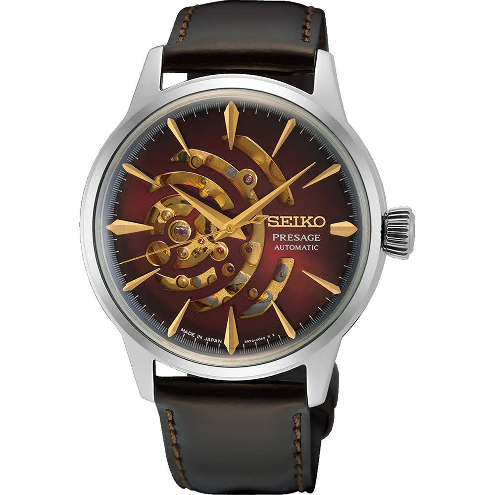 Seiko Presage Cocktail Time Star Bar Limited Edition Automatic Men&#39;s Watch SSA457J1