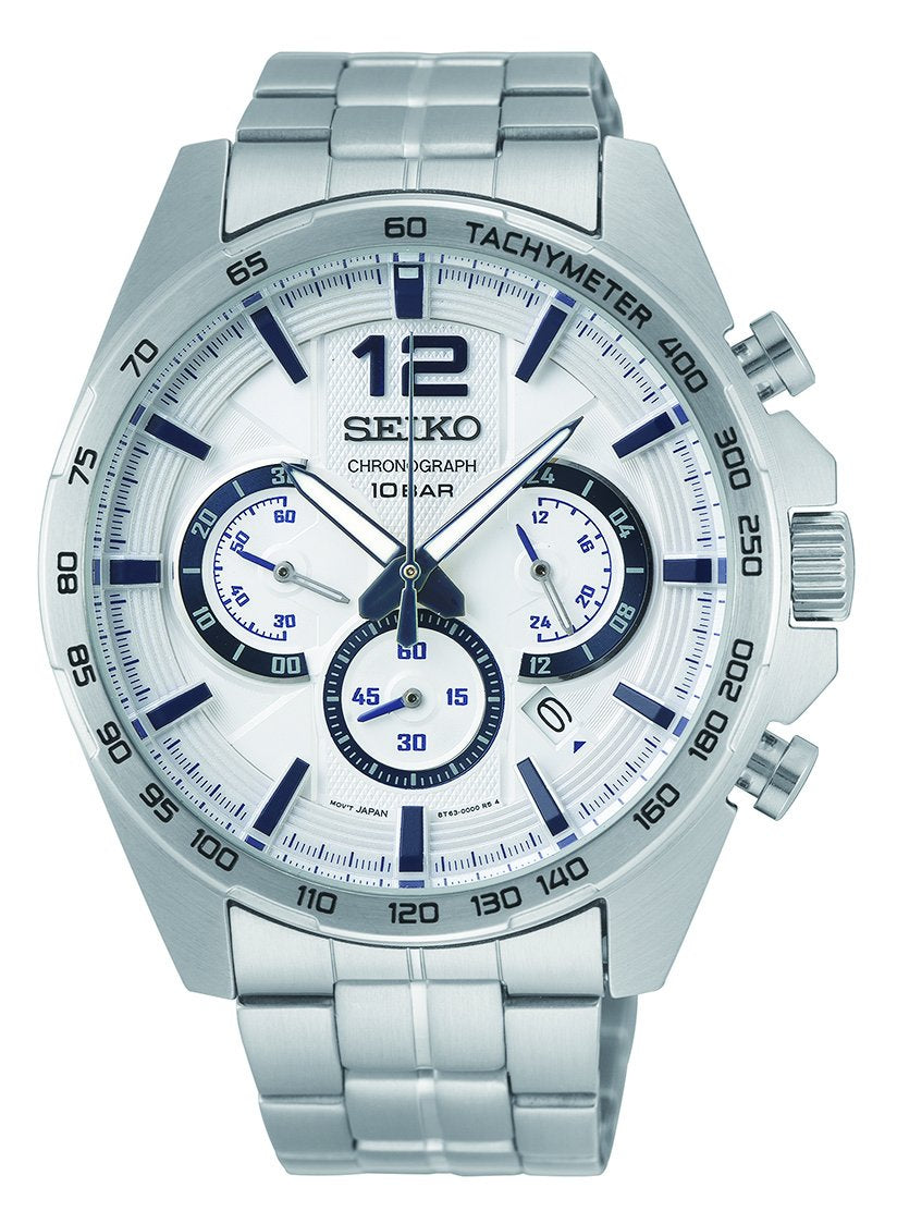 Seiko Quartz Mens Watch SSB343