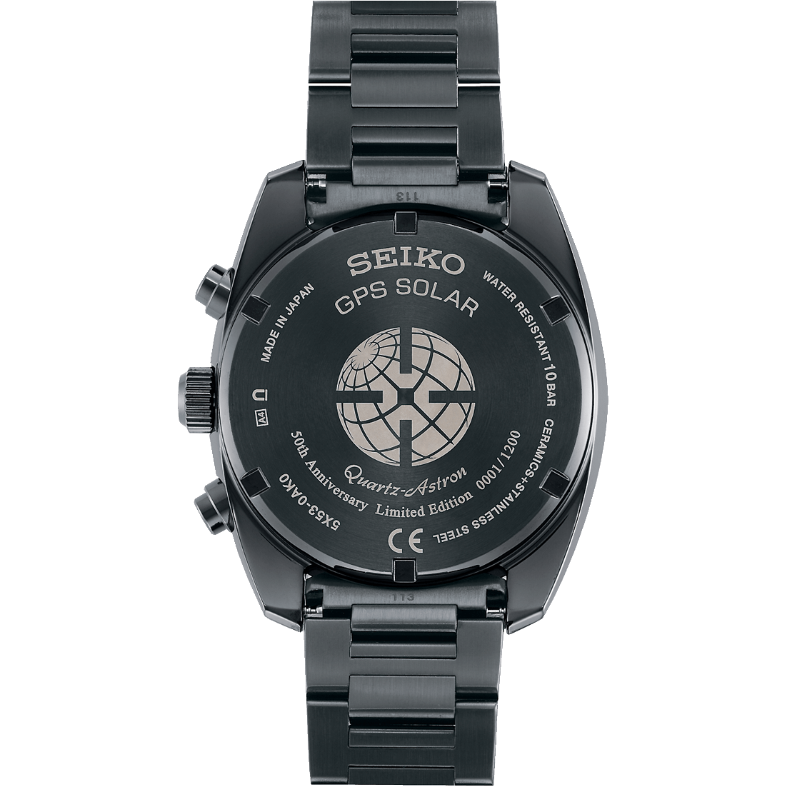 Seiko Astron 50th Anniversary Limited Edition GPS Solar Men&#39;s Watch SSH023J1