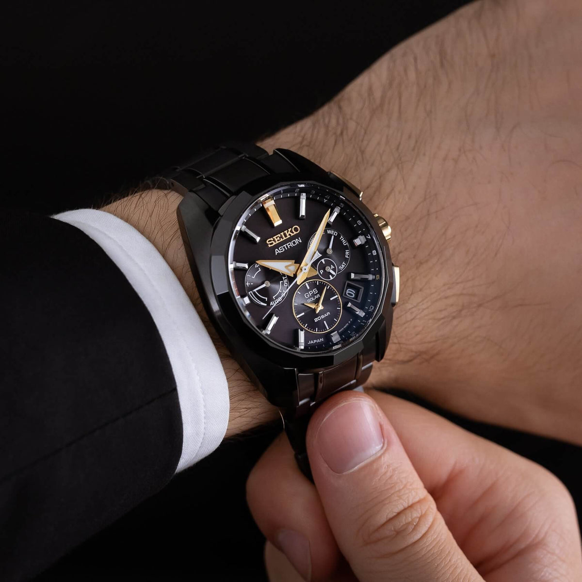 Seiko Astron Limited Edition Solar Mens Watch SSH073J1