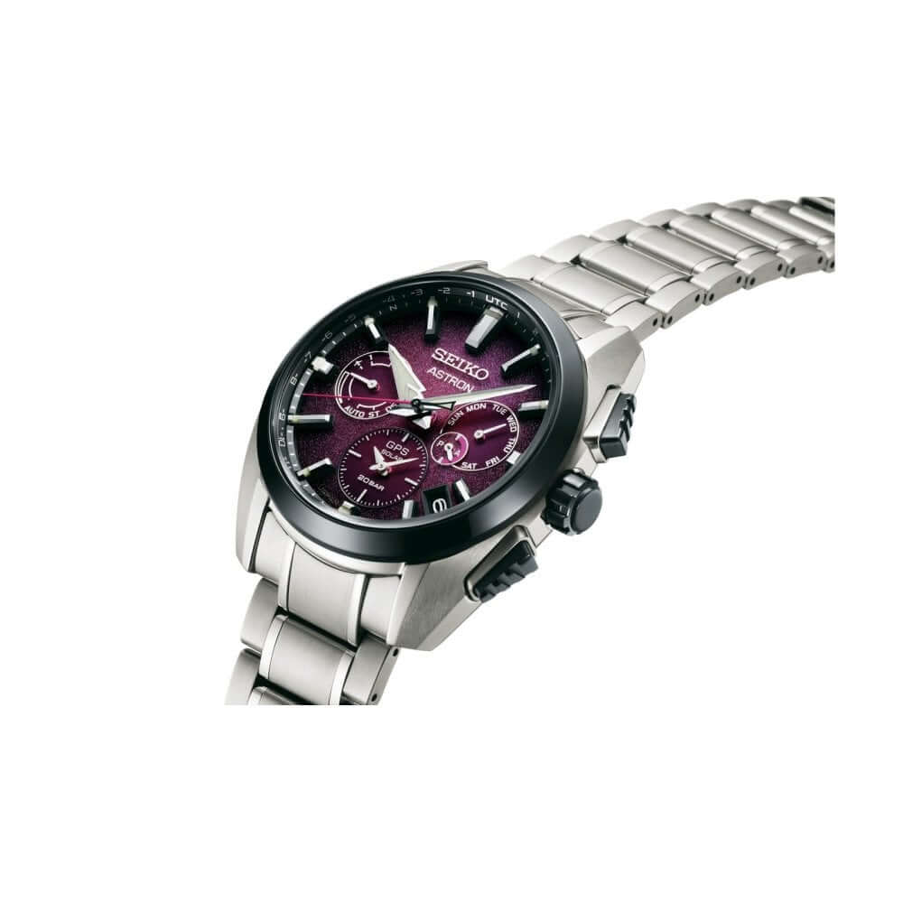 Seiko Astron Limited Edition GPS Solar Men&#39;s Watch SSH101J1