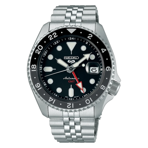 Seiko 5 Sports ‘Black Grape’ GMT Automatic Men's Watch SSK001K1
