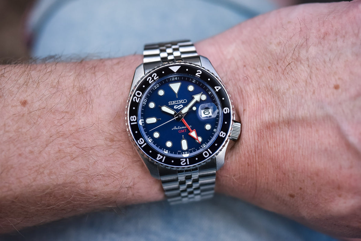 Seiko 5 Sports ‘Blueberry’ Automatic Men&#39;s Watch SSK003K1