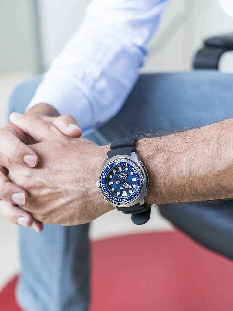 Seiko Prospex Kinetic GMT &quot;PADI&quot; Edition Men&#39;s Watch SUN065P1