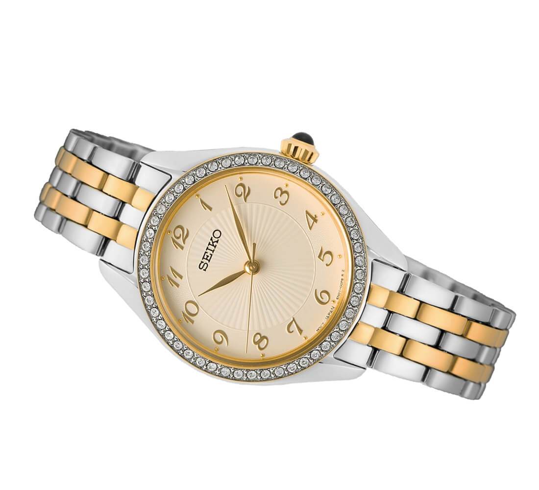 Seiko Quartz Womens Watch SUR480