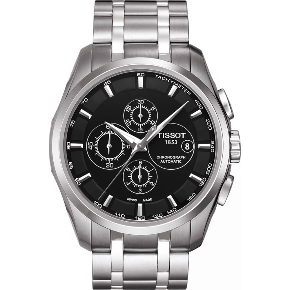 Tissot Couturier Chronograph Automatic Men&#39;s Watch T0356271105100