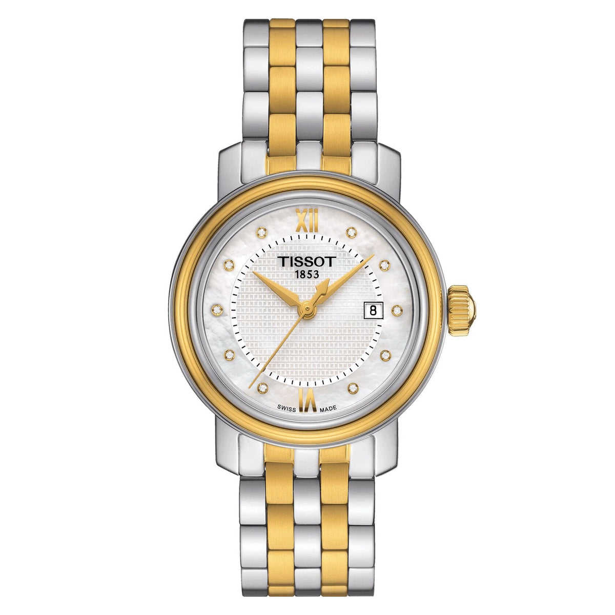 Tissot Bridgeport Lady Quartz Women&#39;s Watch T0970102211600