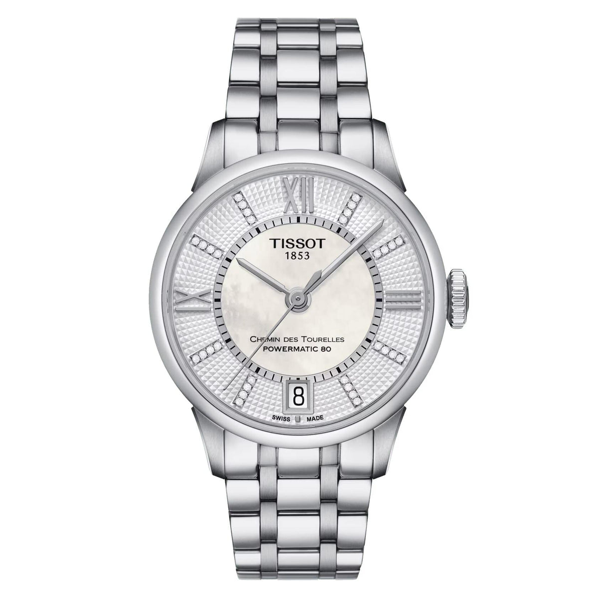 Tissot Chemin des Tourelles Powermatic 80 Lady Automatic Women&#39;s Watch T0992071111600