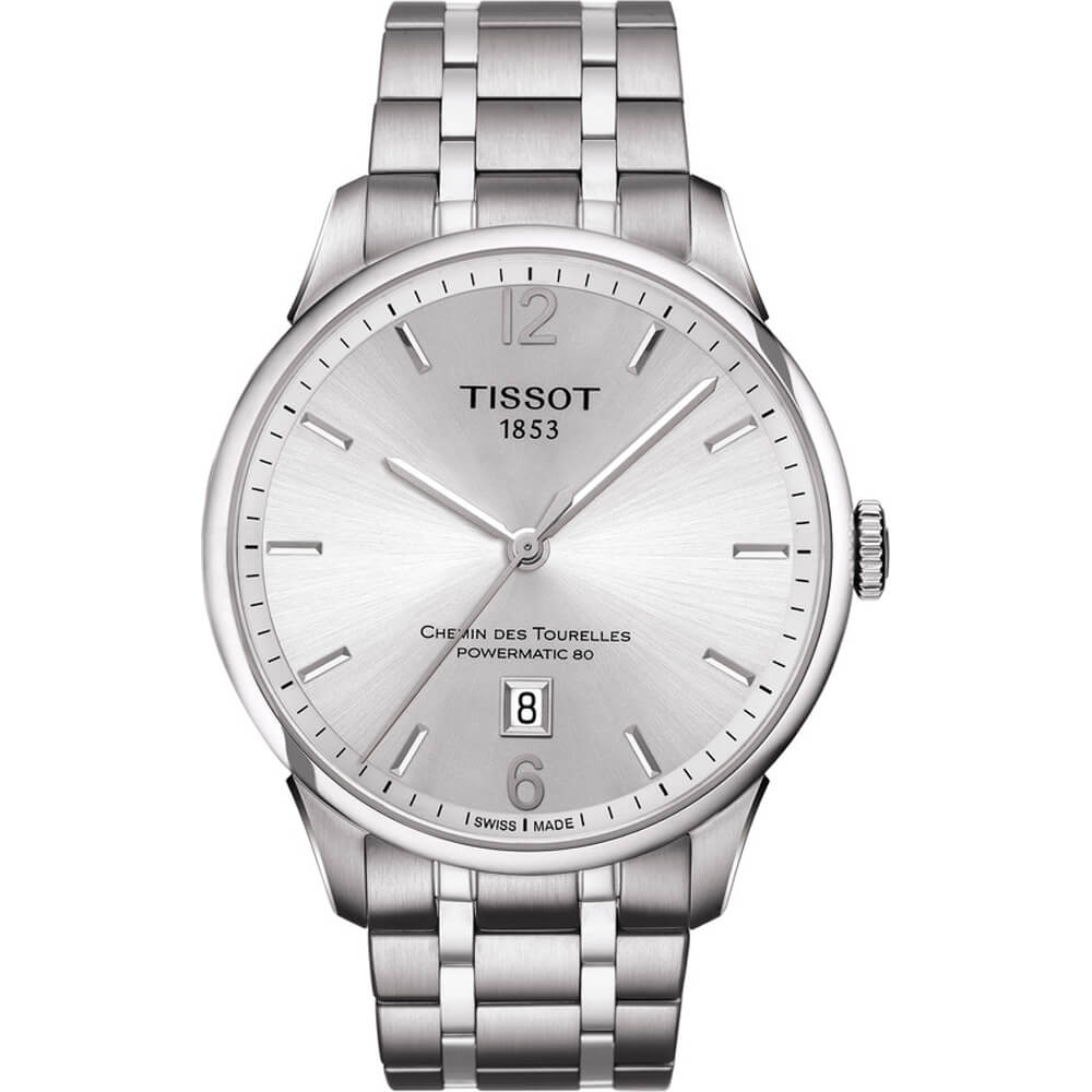 Tissot Chemin Des Tourelles Powermatic 80 Automatic Men&#39;s Watch T0994071103700
