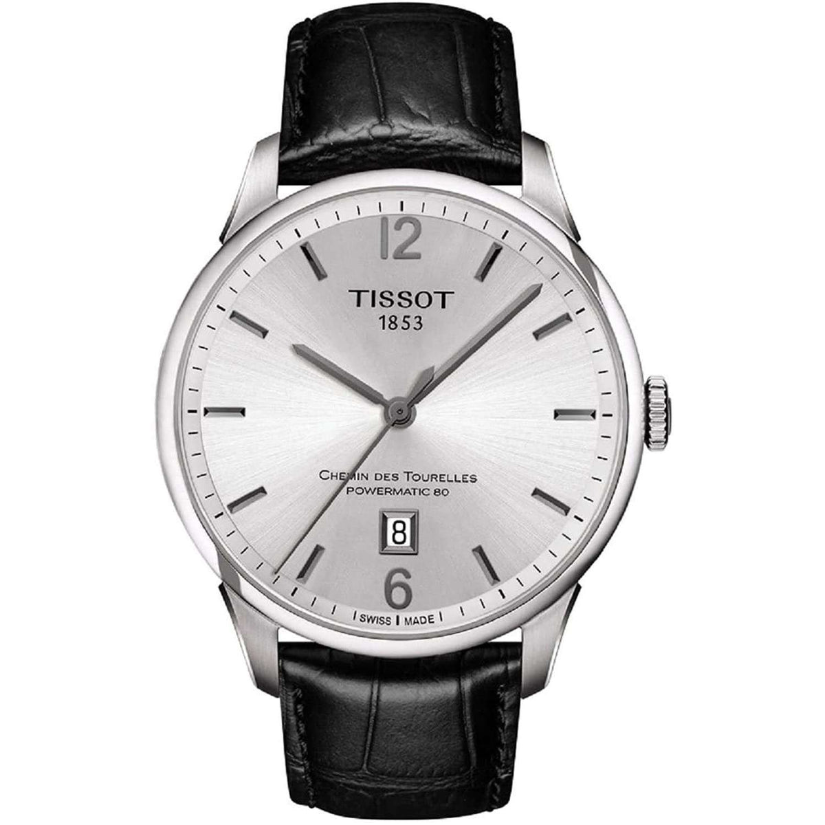 Tissot Chemin des Tourelles Powermatic 80 Automatic Men&#39;s Watch T0994071603700