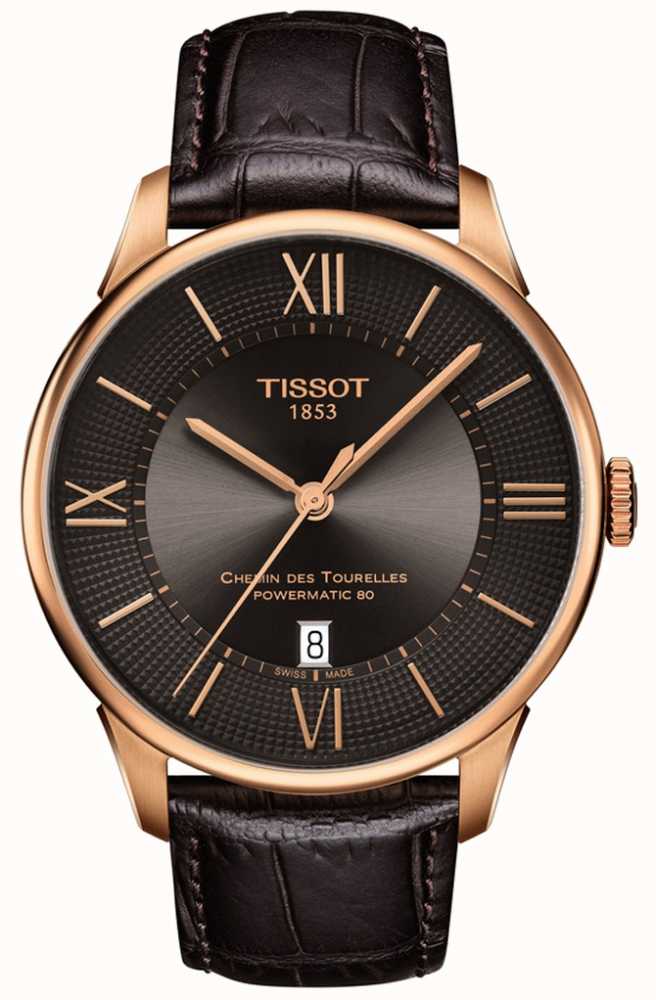 Tissot Chemin des Tourelles Powermatic 80 Automatic Men&#39;s Watch T0994073644800