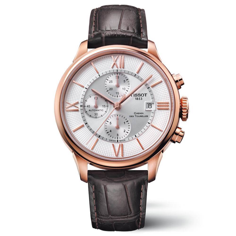 Tissot Chemin Des Tourelles Automatic Chronograph Automatic Men&#39;s Watch T0994273603800