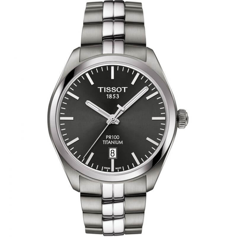 Tissot PR 100 Titanium Quartz Men&#39;s Watch T1014104406100