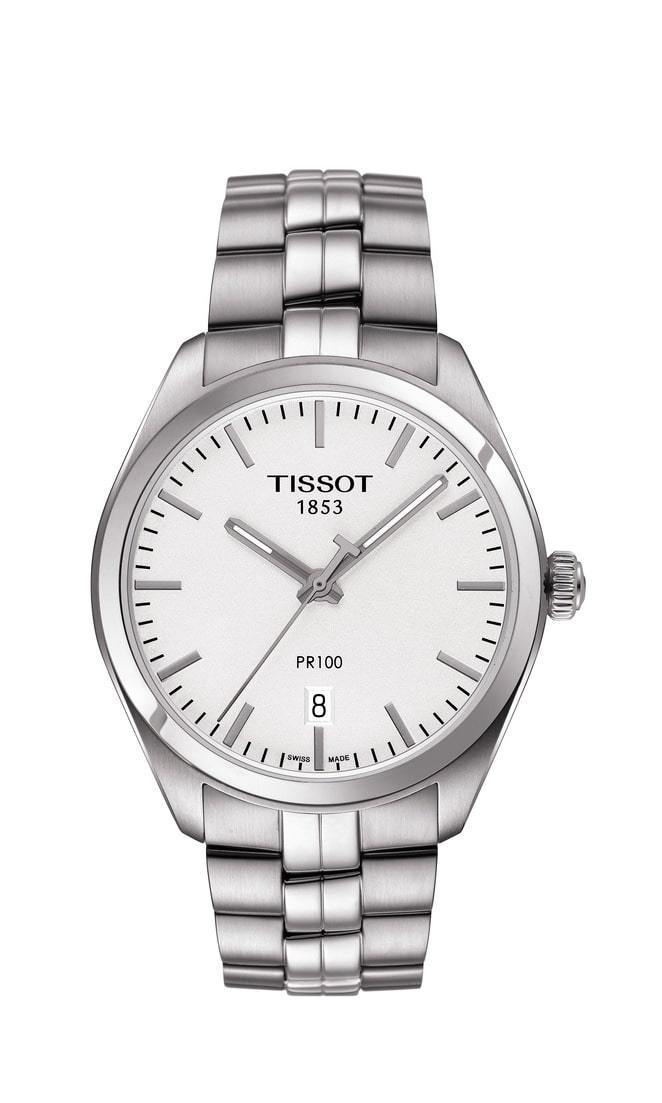 Tissot PR 100 Quartz Silver Dial Men&#39;s Watch T1014101103100