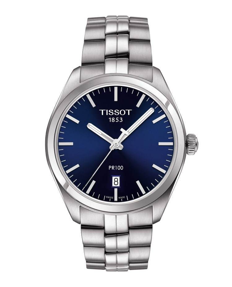 Tissot PR 100 Quartz Blue Dial Men&#39;s Watch T1014101104100