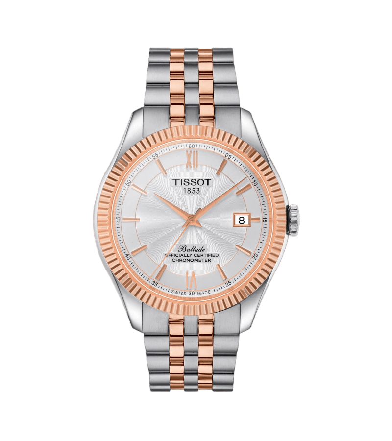 Tissot Ballade Powermatic 80 Silicium Automatic Men&#39;s Watch T1084082227800