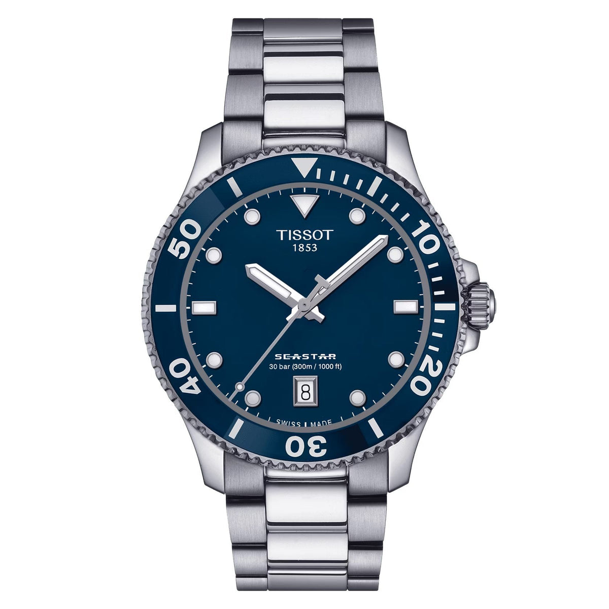 Tissot Seastar 1000 40mm Quartz Men&#39;s Watch T1204101104100