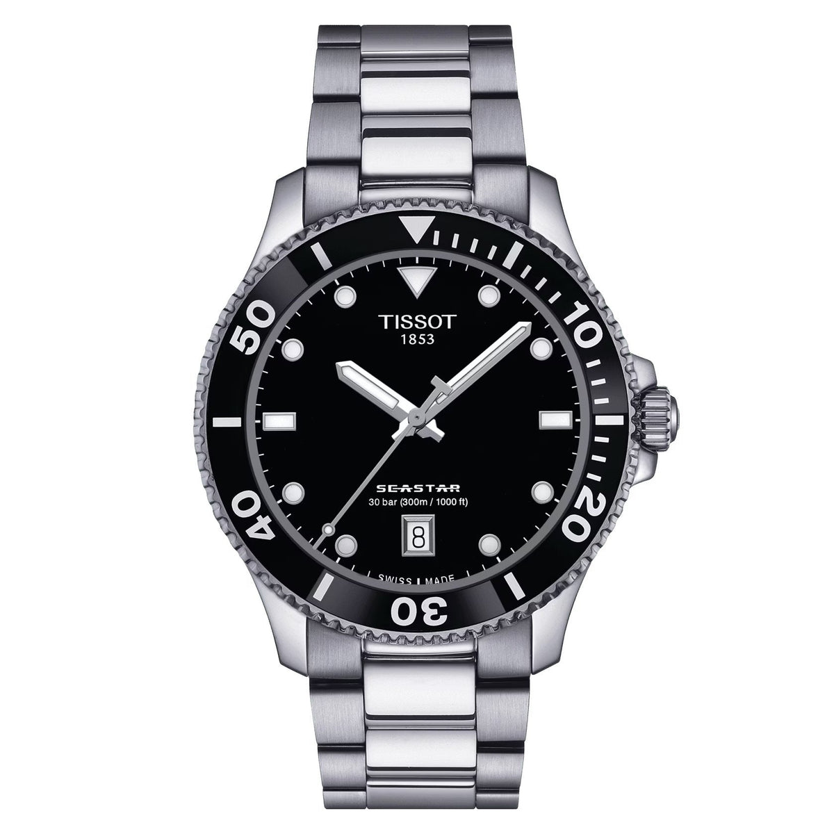 Tissot Seastar 1000 40mm Quartz Men&#39;s Watch T1204101105100