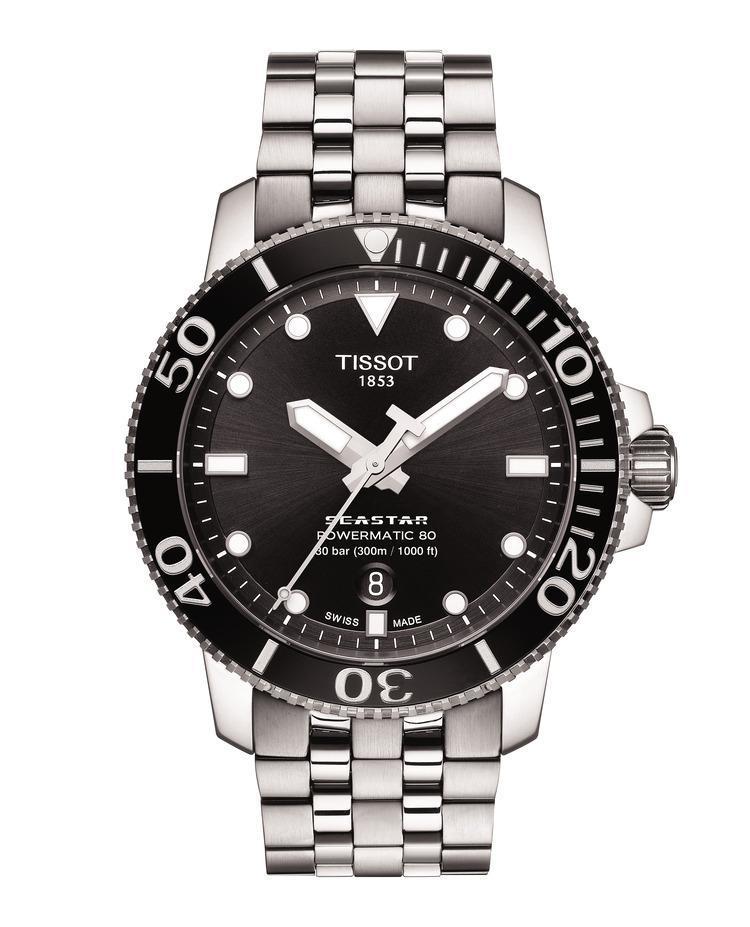 Tissot Seastar 1000 Powermatic 80 Men&#39;s Watch T1204071105100