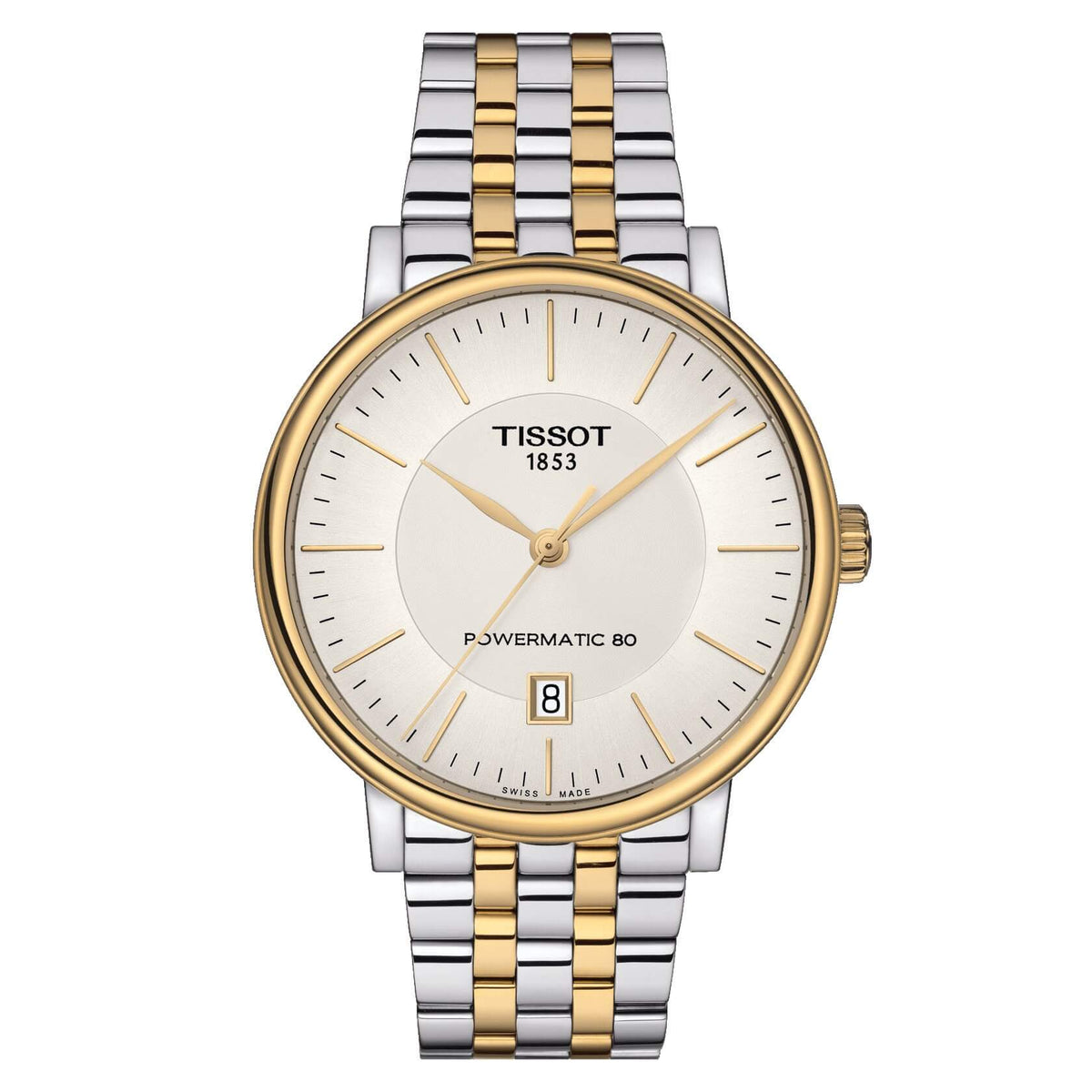Tissot Carson Premium Powermatic 80 Automatic Men&#39;s Watch T1224072203100