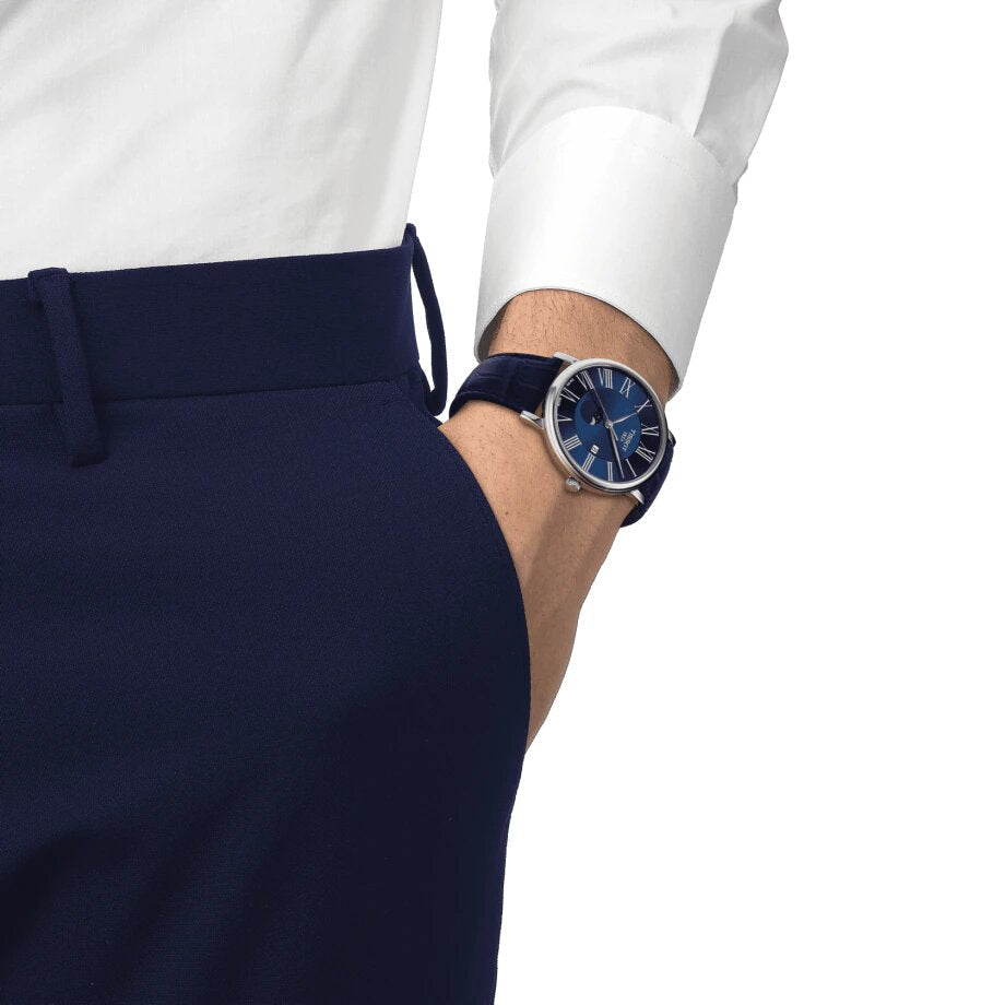 Tissot Carson Premium Gent Moonphase Quartz Men&#39;s Watch T1224231604300