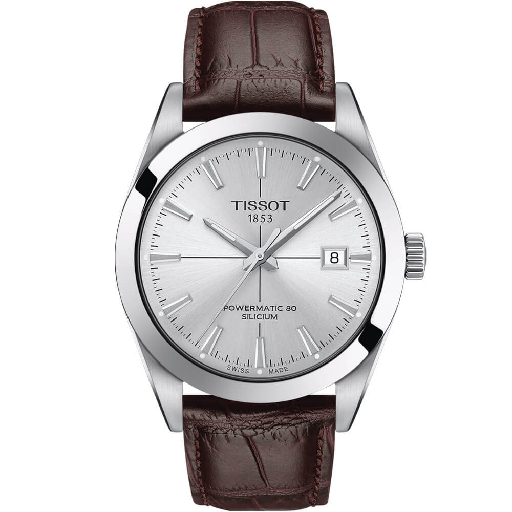 Tissot Gentleman Powermatic 80 Silicium Automatic Men&#39;s Watch T1274071603101