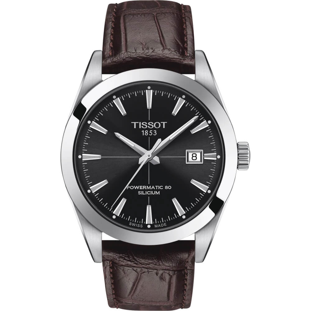 Tissot Gentleman Powermatic 80 Silicium Automatic Men&#39;s Watch T1274071605101