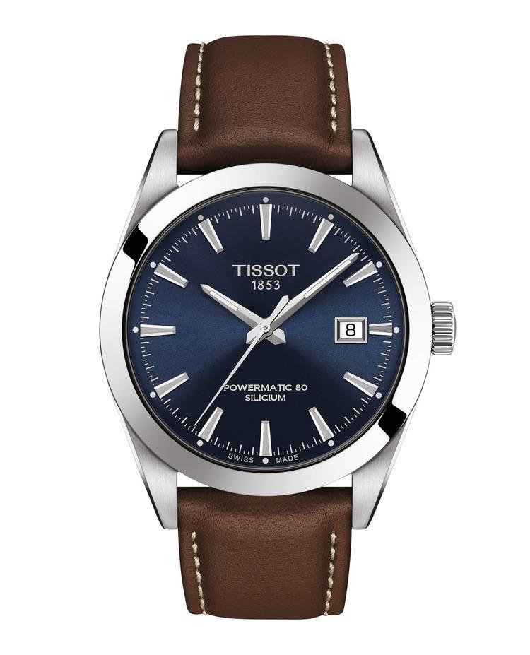 Tissot Gentleman Powermatic 80 Silicium Automatic Men&#39;s Watch T1274071604100