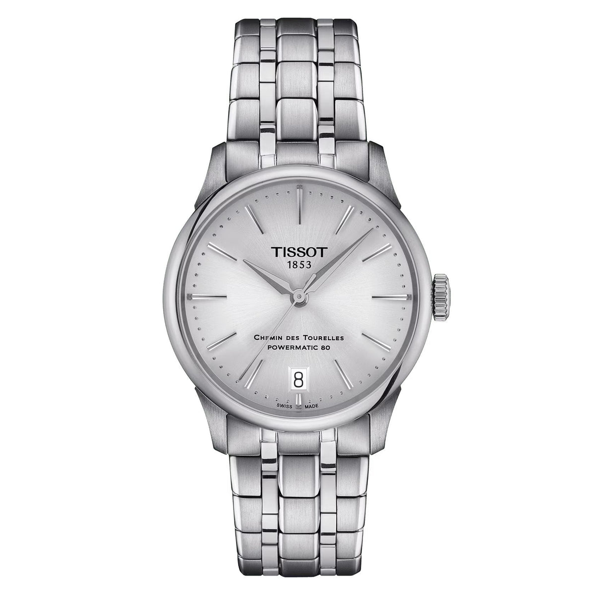 Tissot Chemin des Tourelles Powermatic 80 34 mm Automatic Women&#39;s Watch T1392071103100