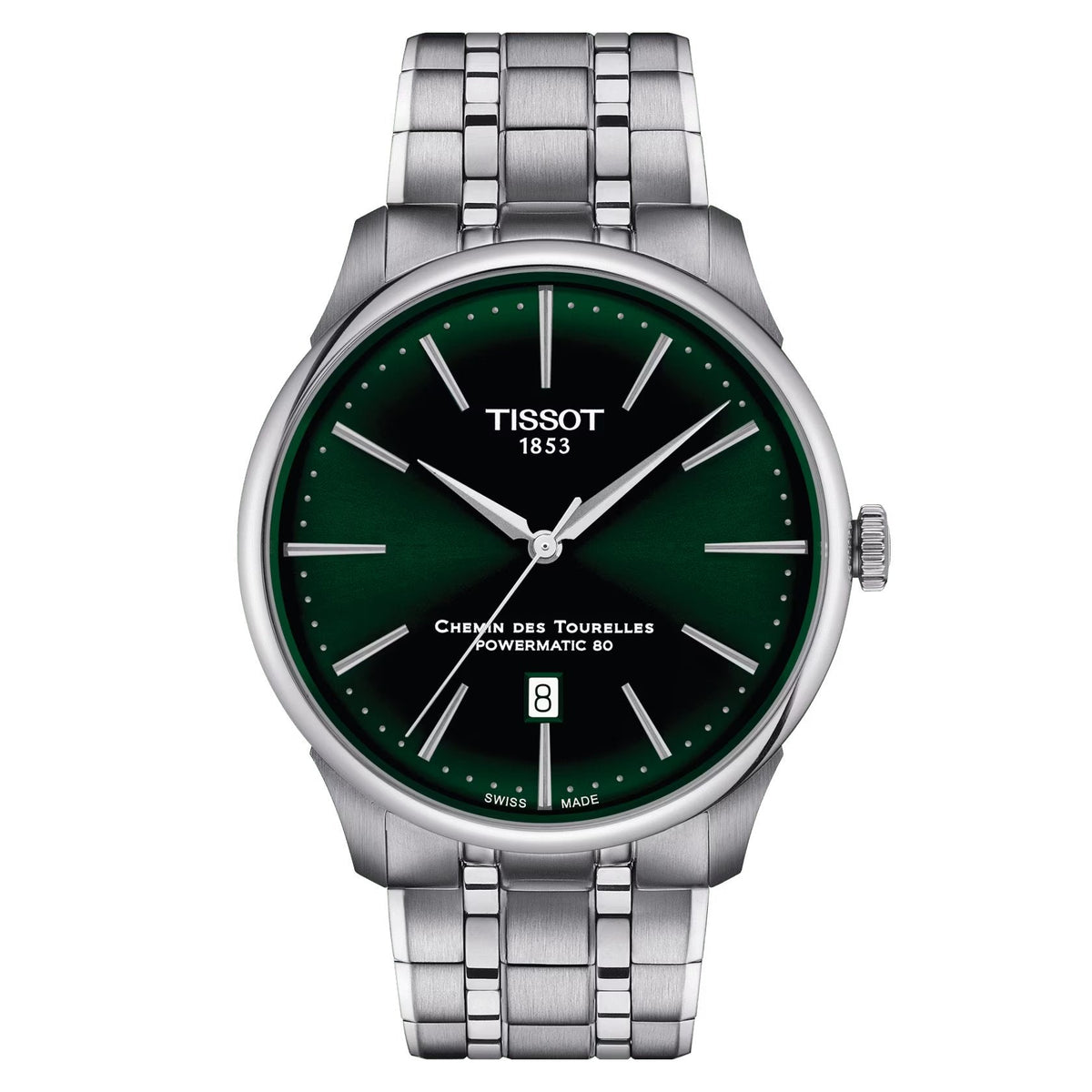 Tissot Chemin Des Tourelles Powermatic 80 Automatic Men&#39;s Watch T1394071109100