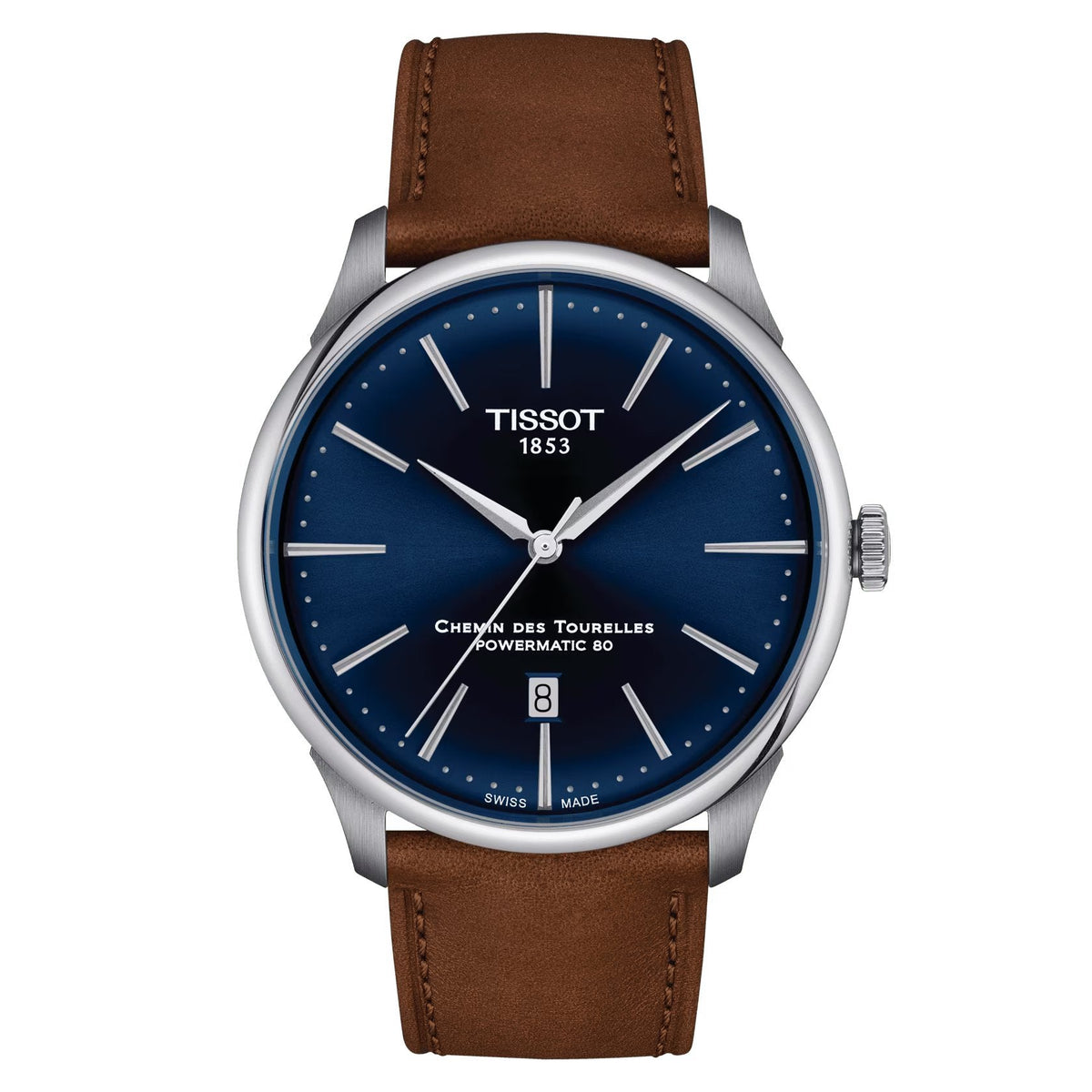 Tissot Chemin Des Tourelles Powermatic 80 Automatic Men&#39;s Watch T1394071604100