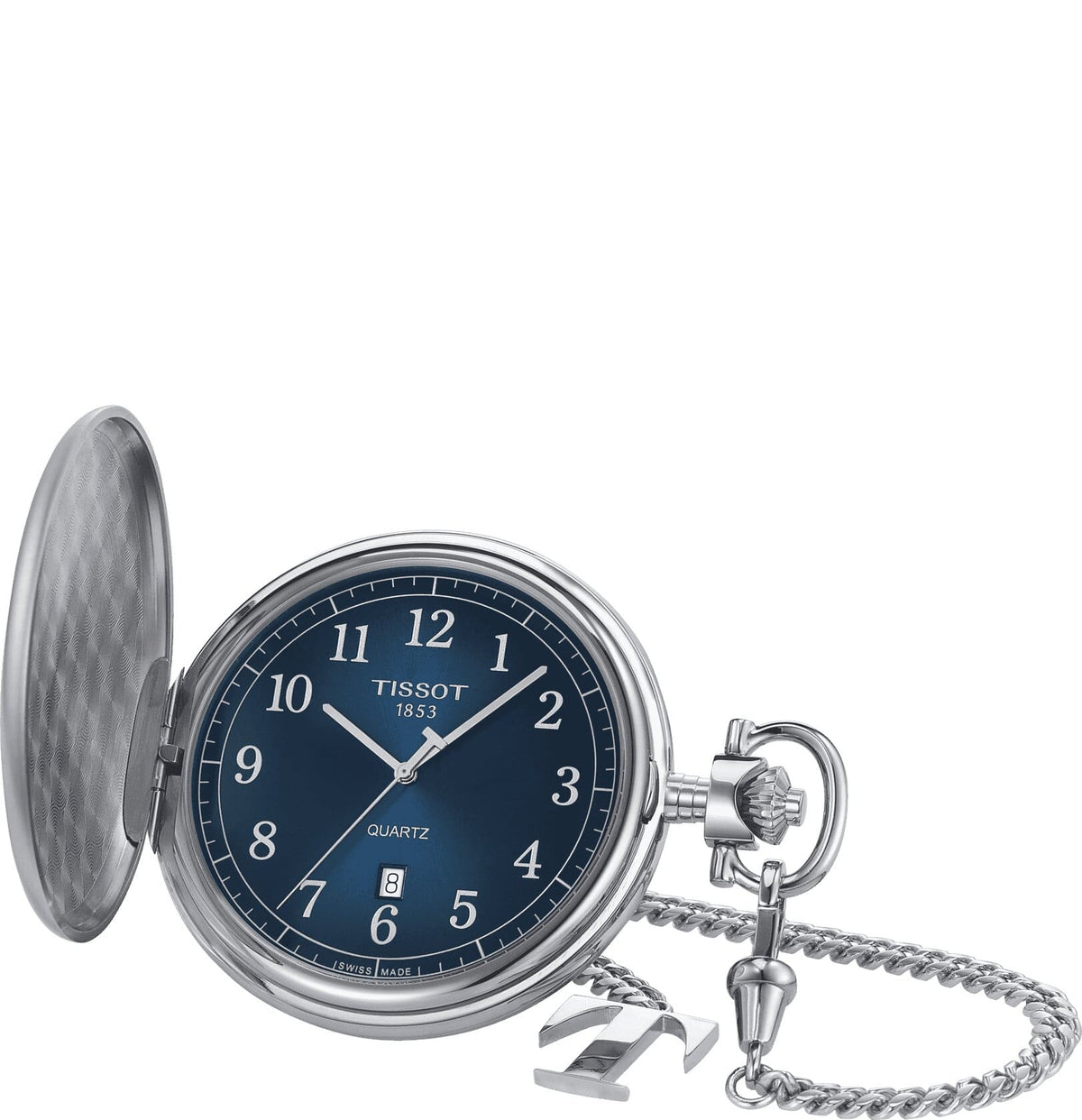 Tissot Savonnette T-Pocket Quartz Men&#39;s watch T8624101904200