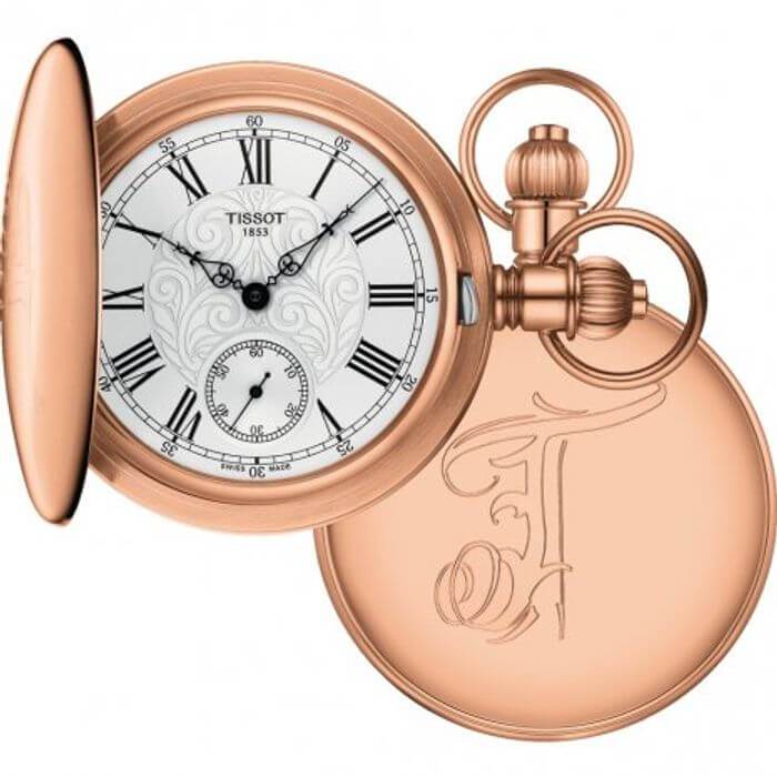 Tissot Savonnette Mechanical Mens Watch T8644059903301