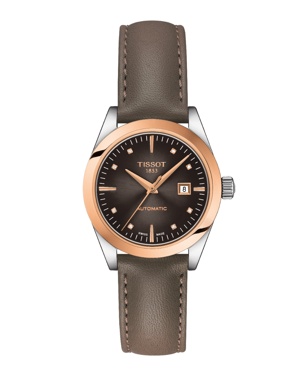 Tissot T-My Lady Automatic 18K Gold Women&#39;s Watch T9300074629600