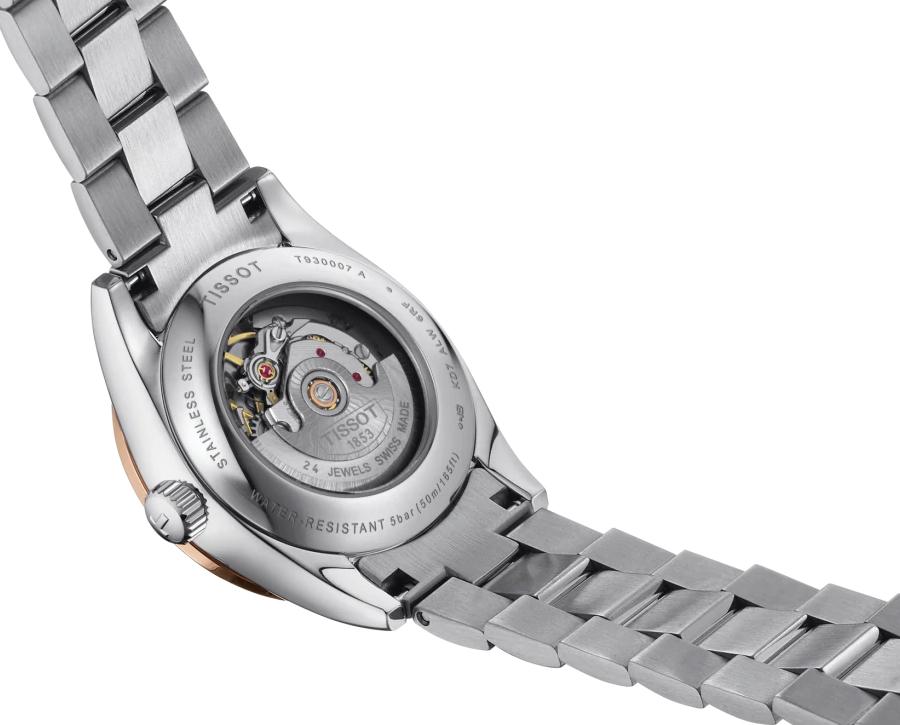 Tissot T-Gold Automatic Womens Watch T9300074103100