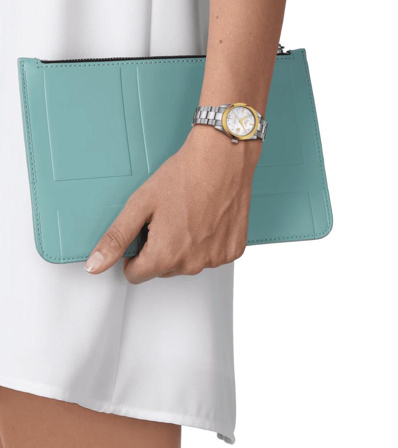 Tissot T-Gold Automatic Womens Watch T9300074111600